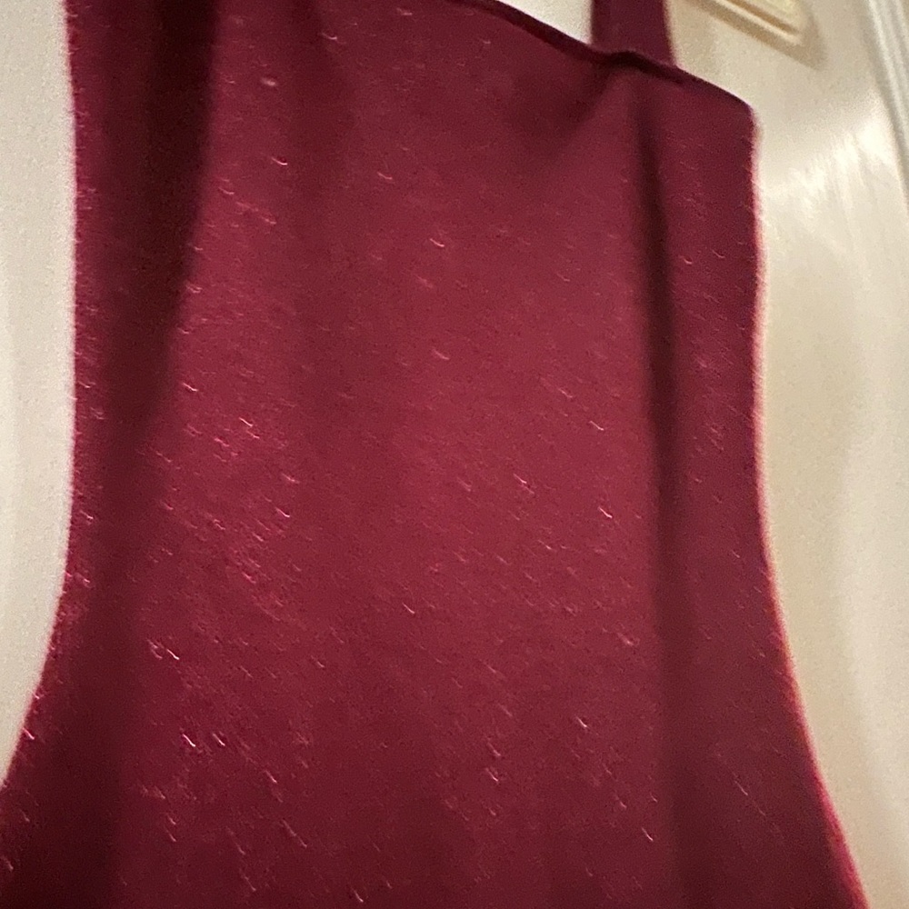 REVOLVE | Zoe Square Neck Dress | (burgundy)- SM - Picture 5 of 12